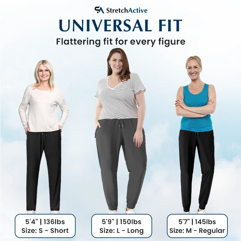 StretchActive - Atmungsaktive Ultra-Stretch Freizeithosen für Frauen