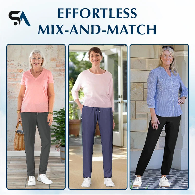 StretchActive - Atmungsaktive Ultra-Stretch Freizeithosen für Frauen